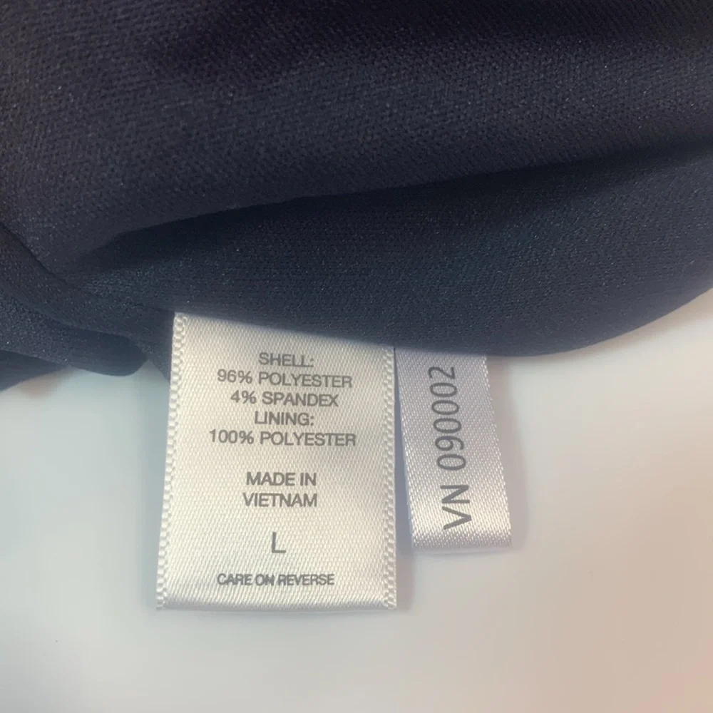 New‎ York&Company 7th AVENUE Blue Polka Dot  size L skirt